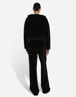 Chenille cotton hoodie