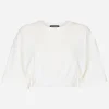 Chenille top with Dolce&Gabbana logo