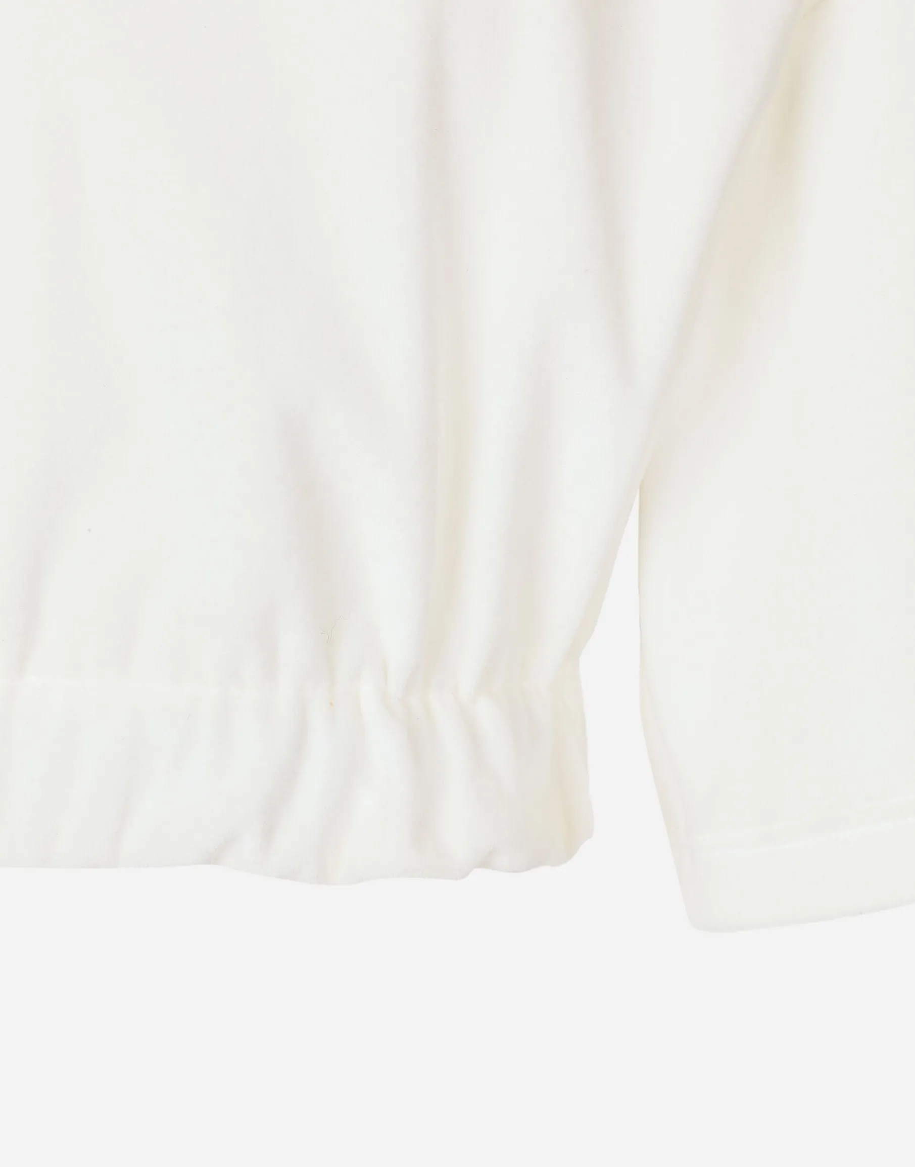 Chenille top with Dolce&Gabbana logo