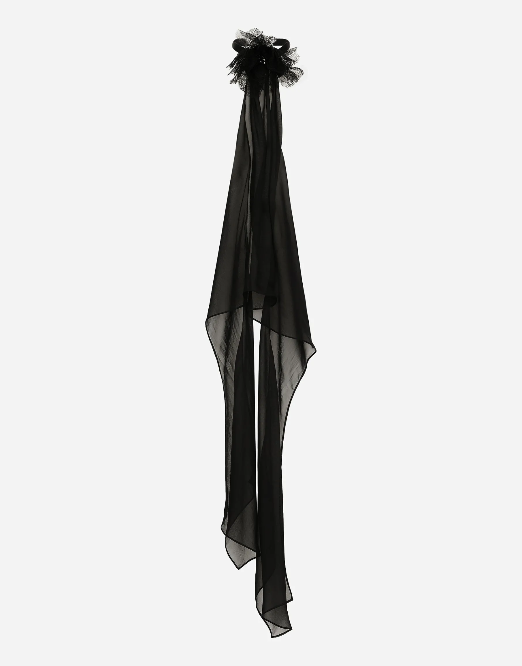 Chiffon top with flower on neck
