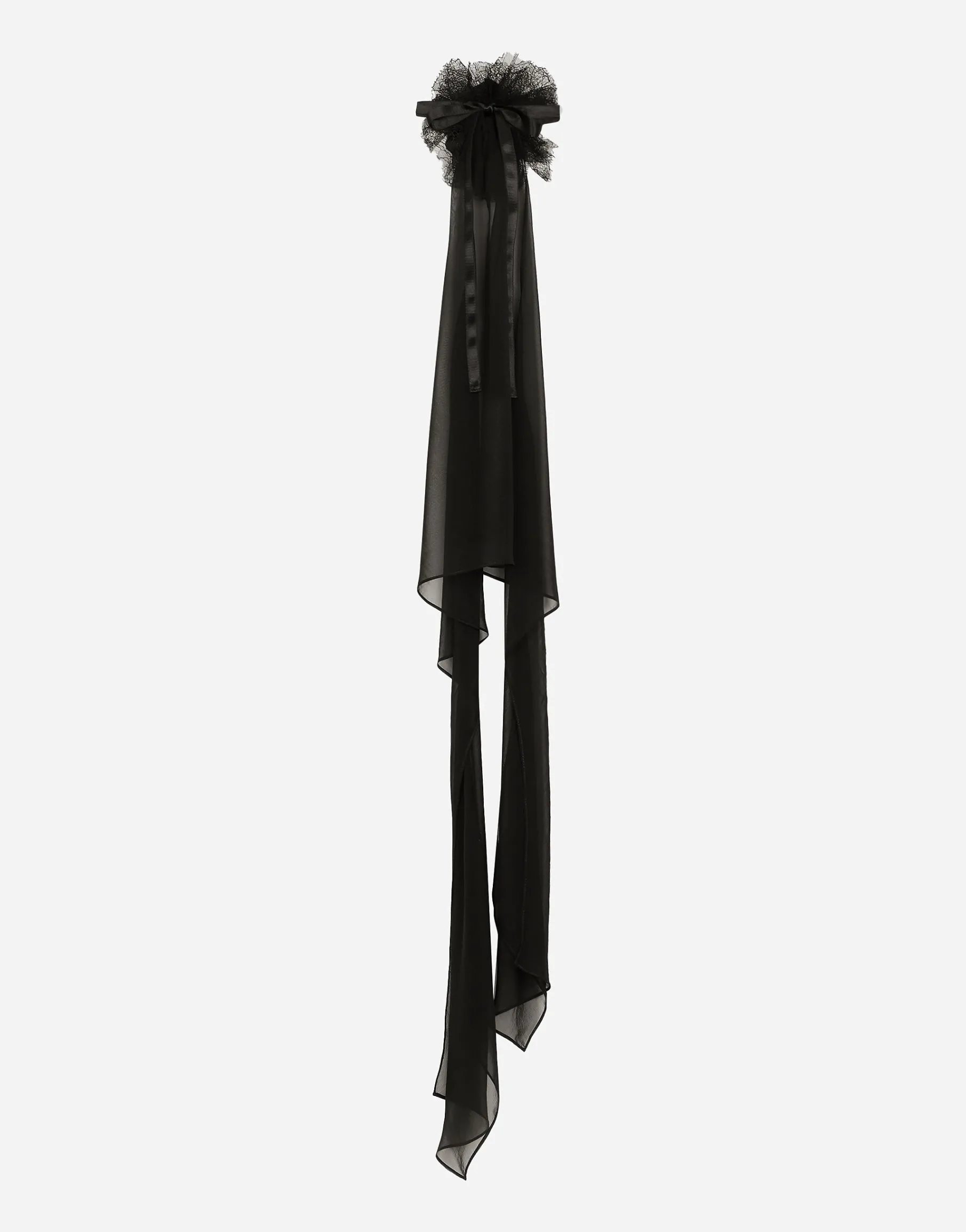 Chiffon top with flower on neck