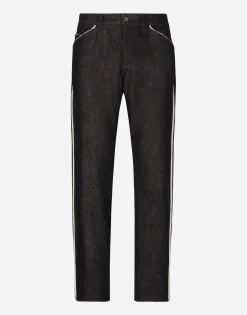 Classic blue selvedge denim jeans
