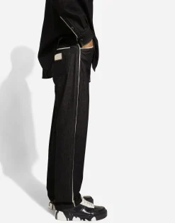 Classic blue selvedge denim jeans