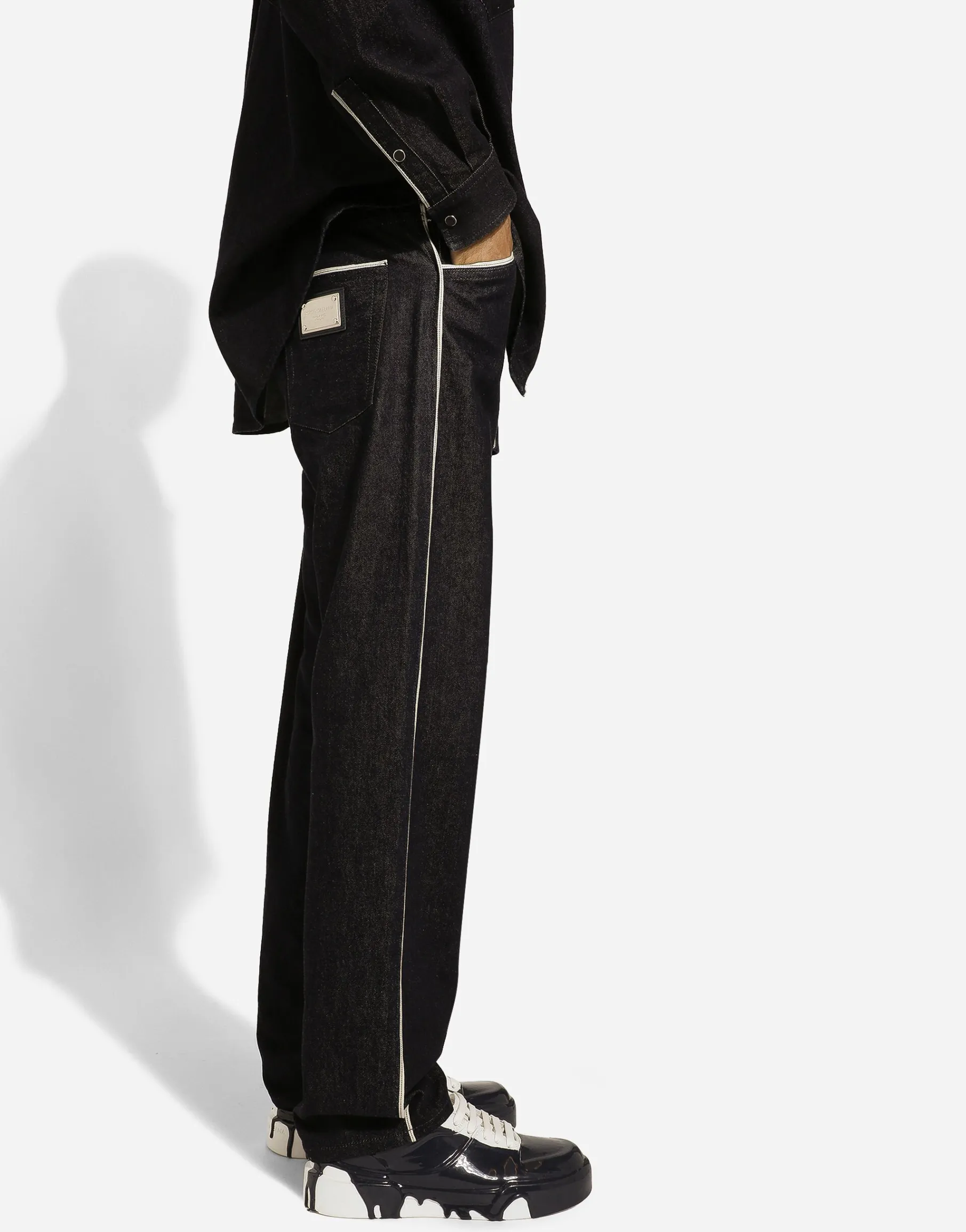 Classic blue selvedge denim jeans
