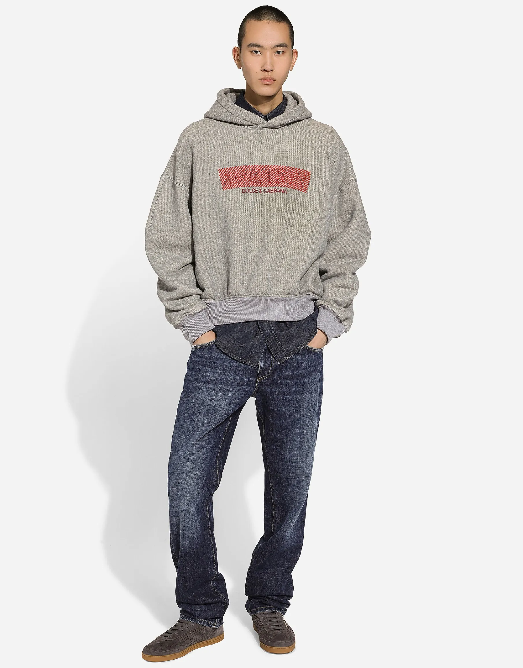 Classic jeans with DG embroidery
