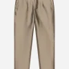 Classic mikado silk pants