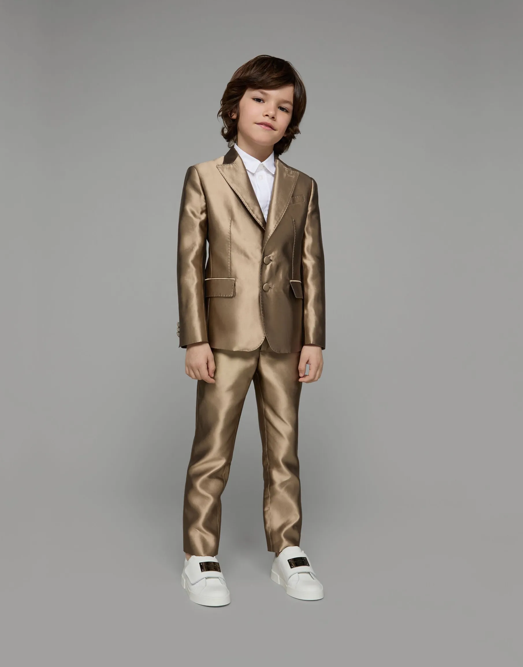 Classic silk mikado two-button Sicilia-fit jacket
