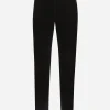 Classic velvet tuxedo pants