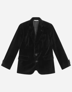 Classic velvet two-button Sicilia-fit jacket