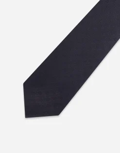 8-cm silk jacquard blade tie with DG logo
