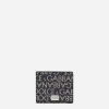 Coated jacquard bifold wallet
