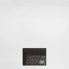 Coated jacquard card holder