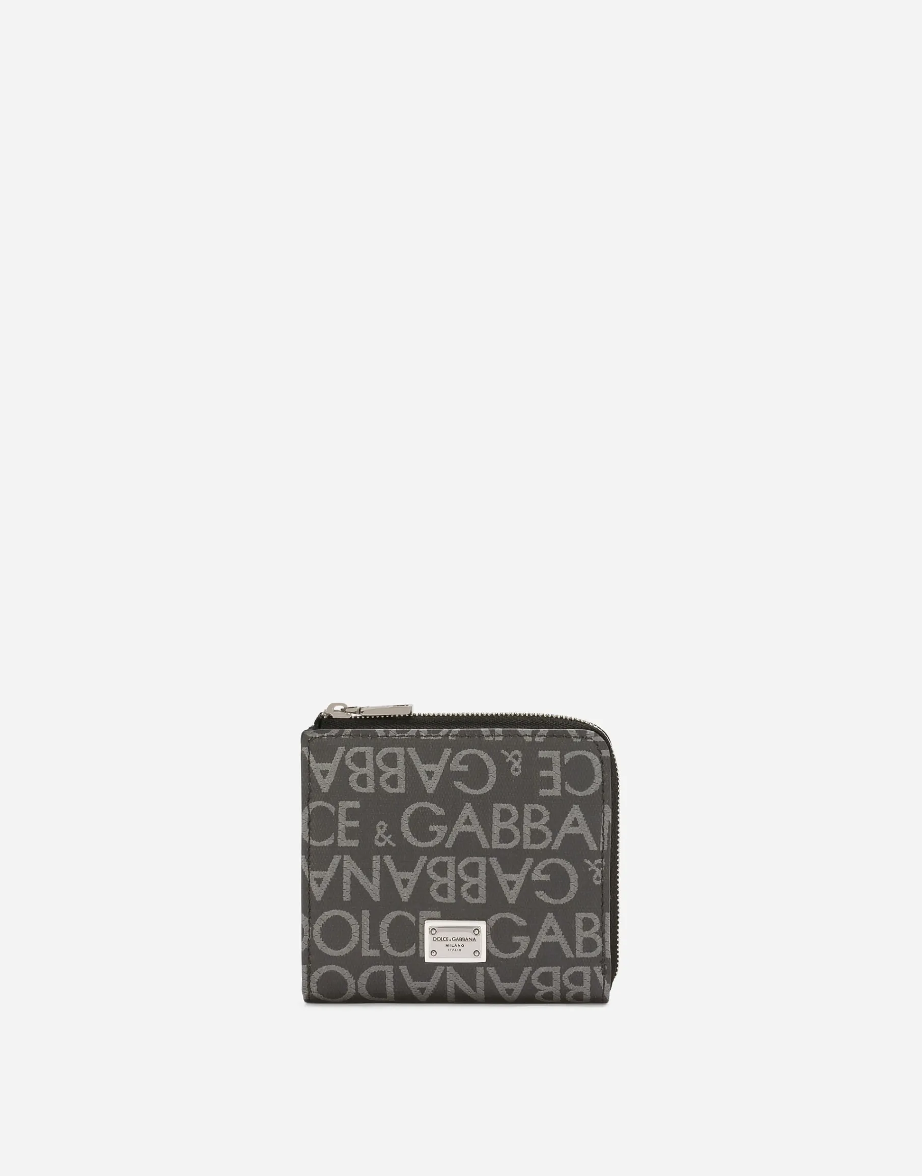Coated jacquard card holder