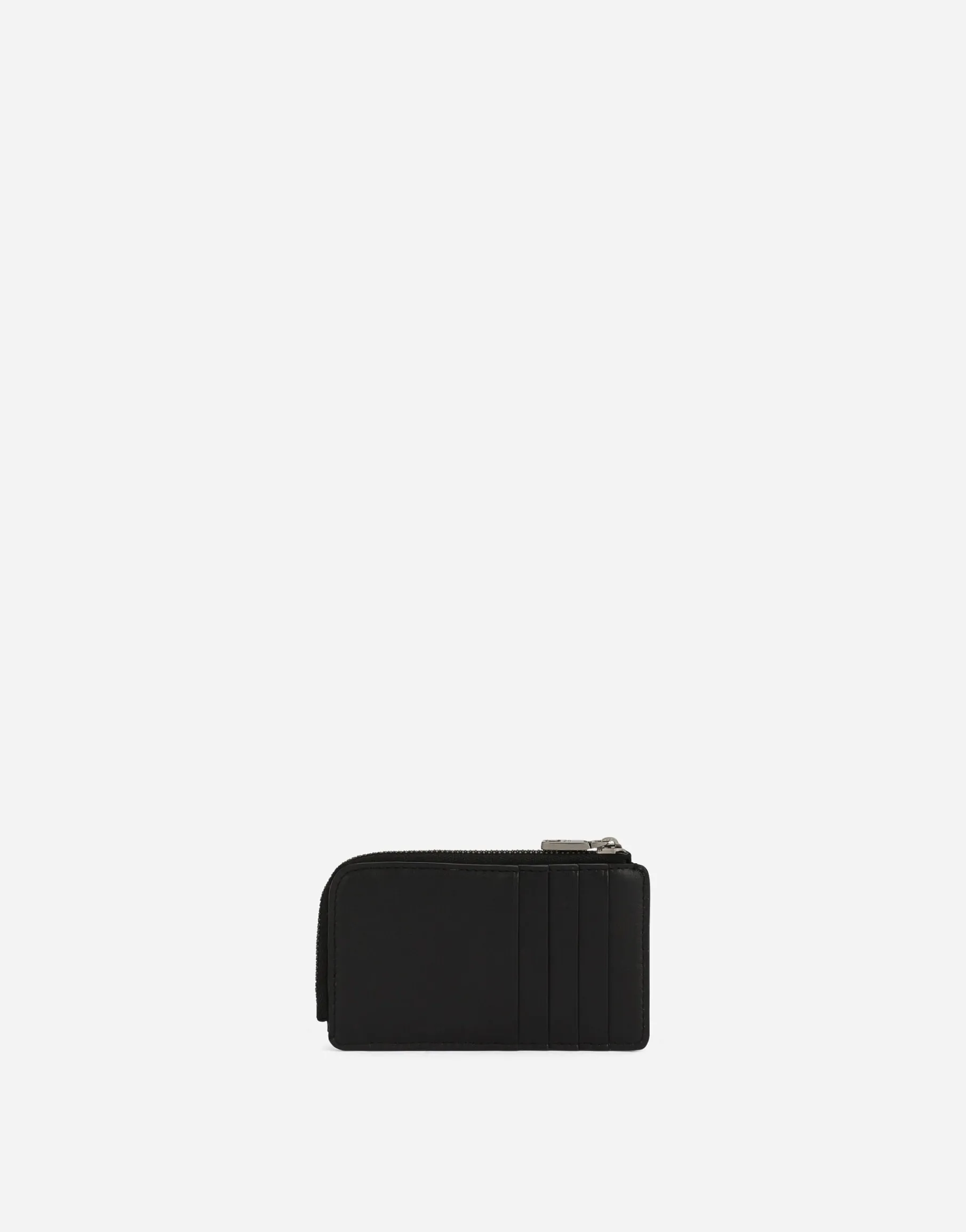 Coated jacquard card holder