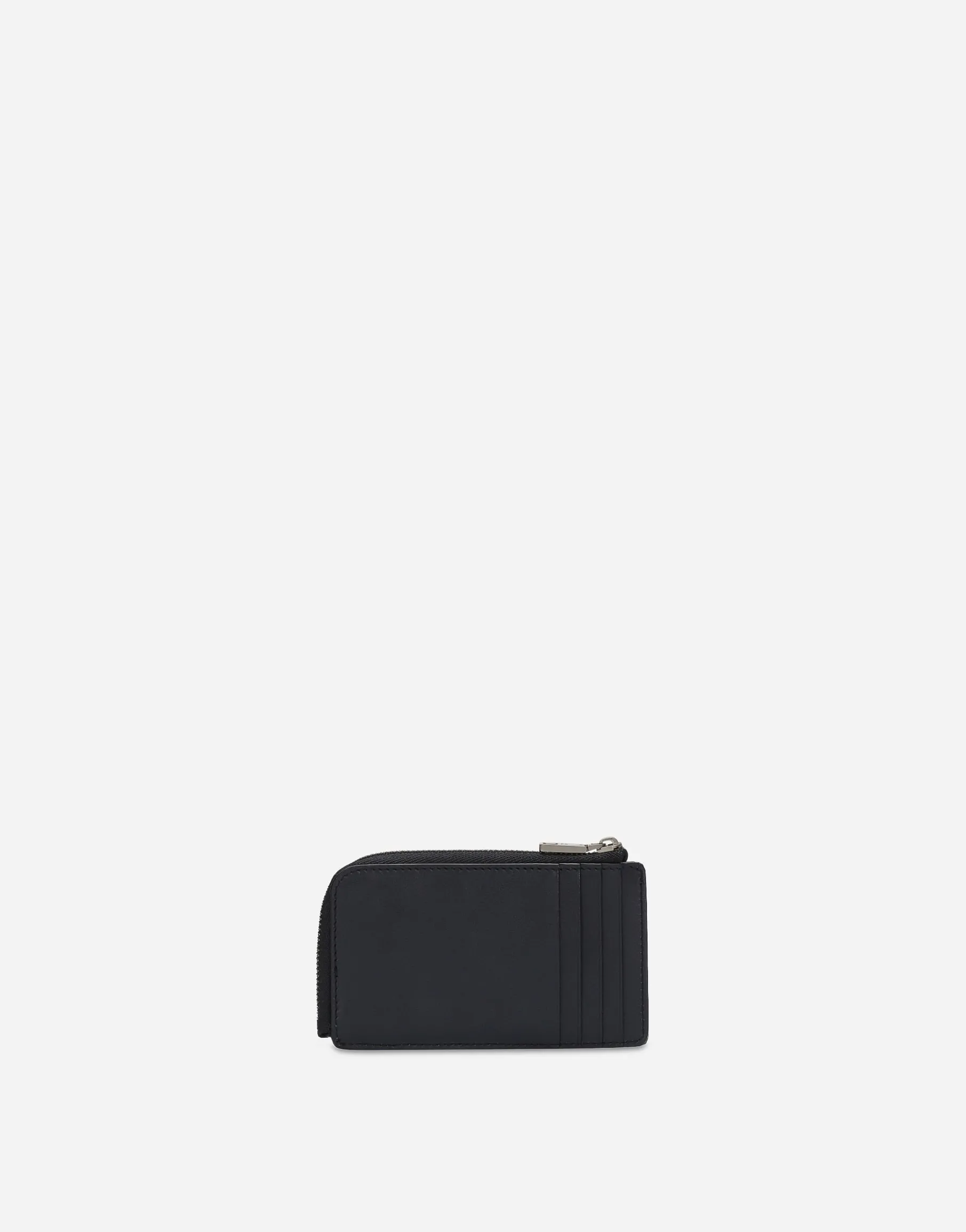 Coated jacquard card holder
