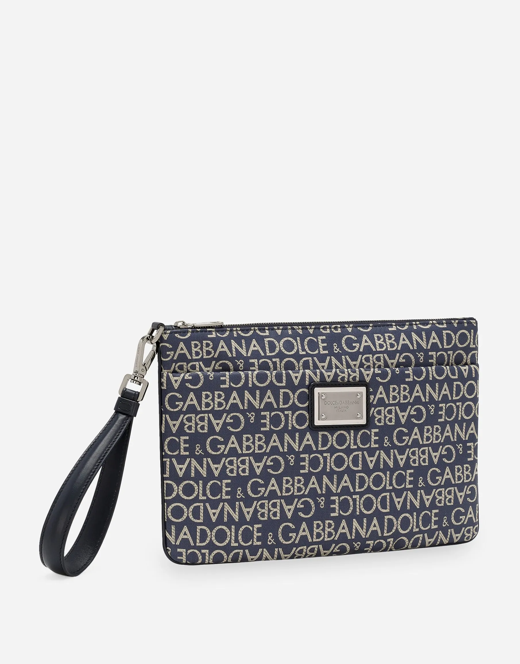 Coated jacquard clutch