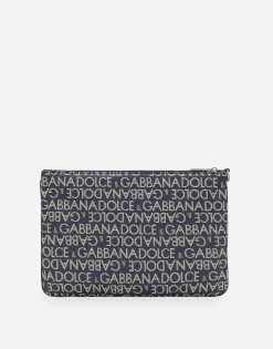 Coated jacquard clutch