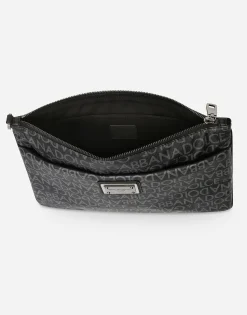 Coated jacquard clutch