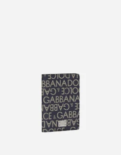 Coated jacquard passport case