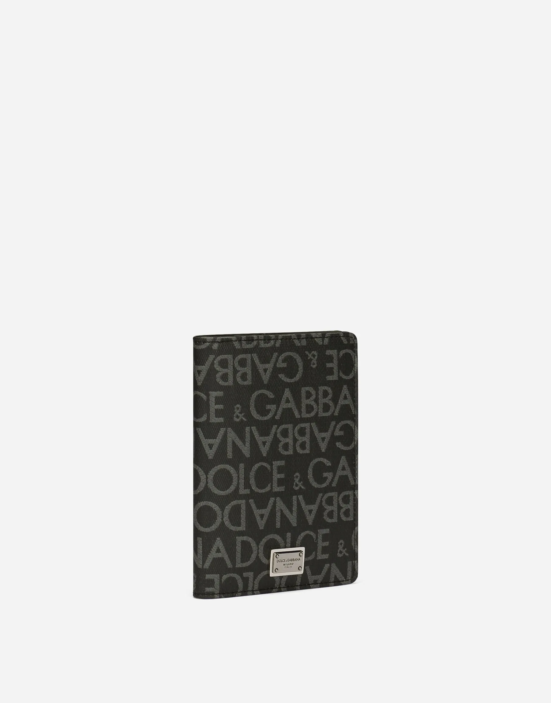 Coated jacquard passport holder