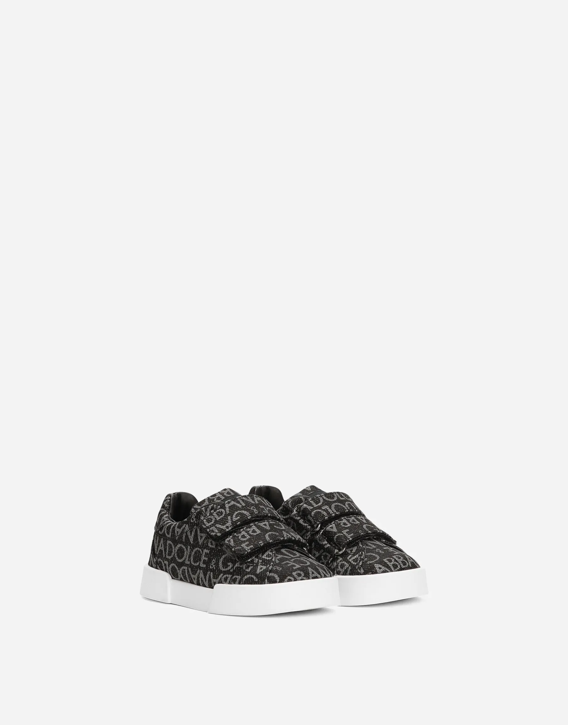Coated jacquard Portofino sneakers