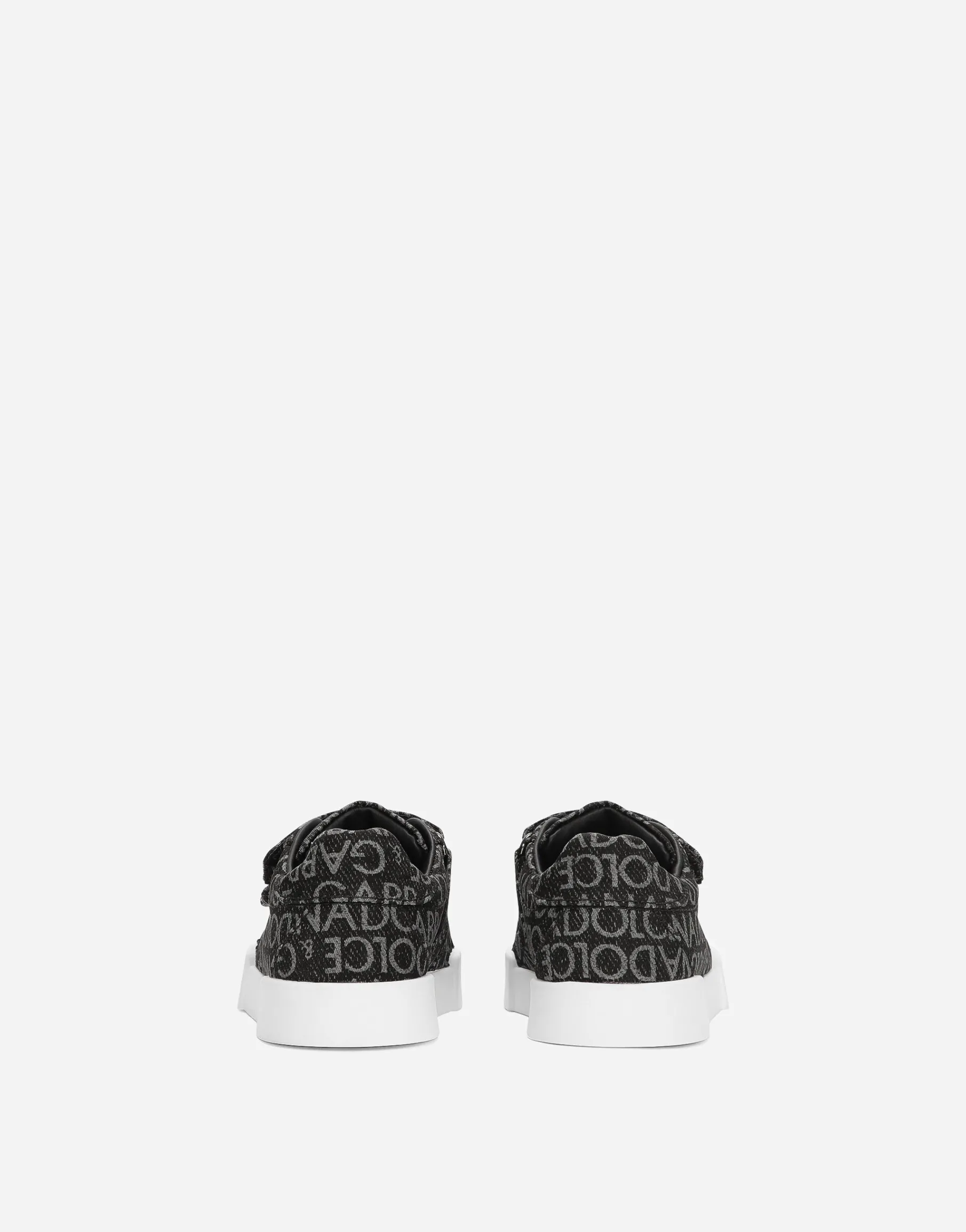 Coated jacquard Portofino sneakers