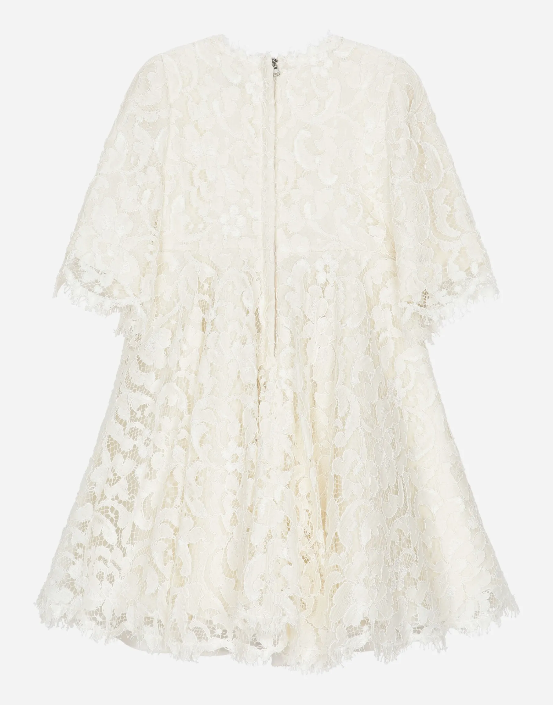 Cordonetto lace midi dress