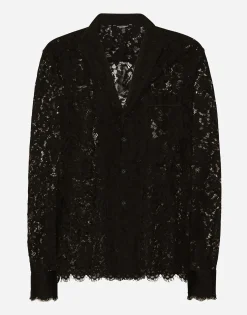 Cordonetto lace shirt