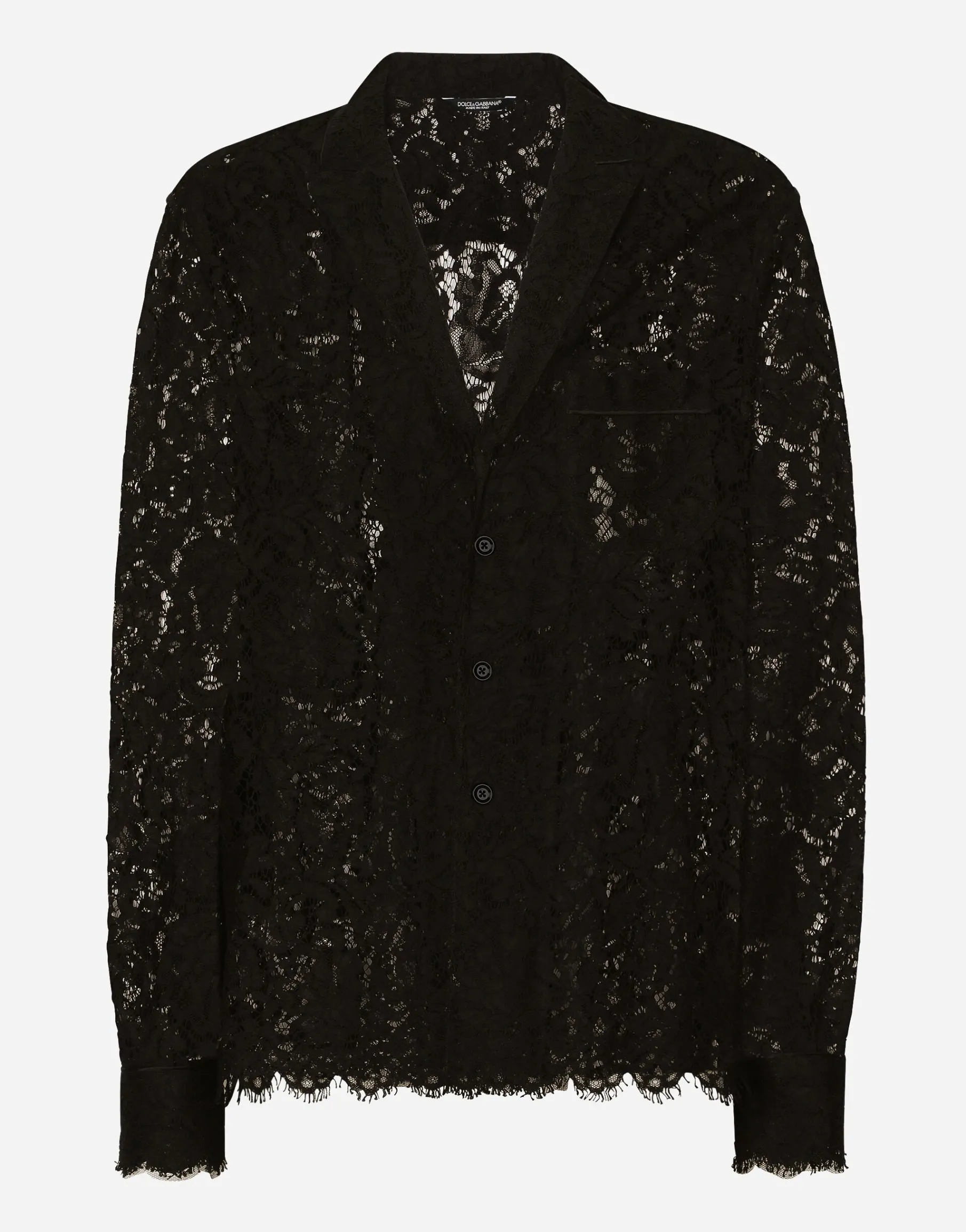 Cordonetto lace shirt