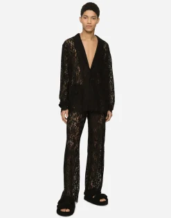 Cordonetto lace shirt