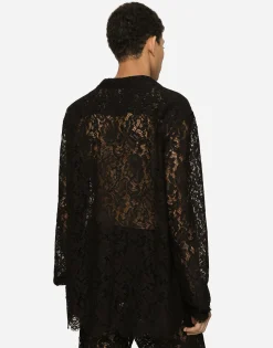 Cordonetto lace shirt