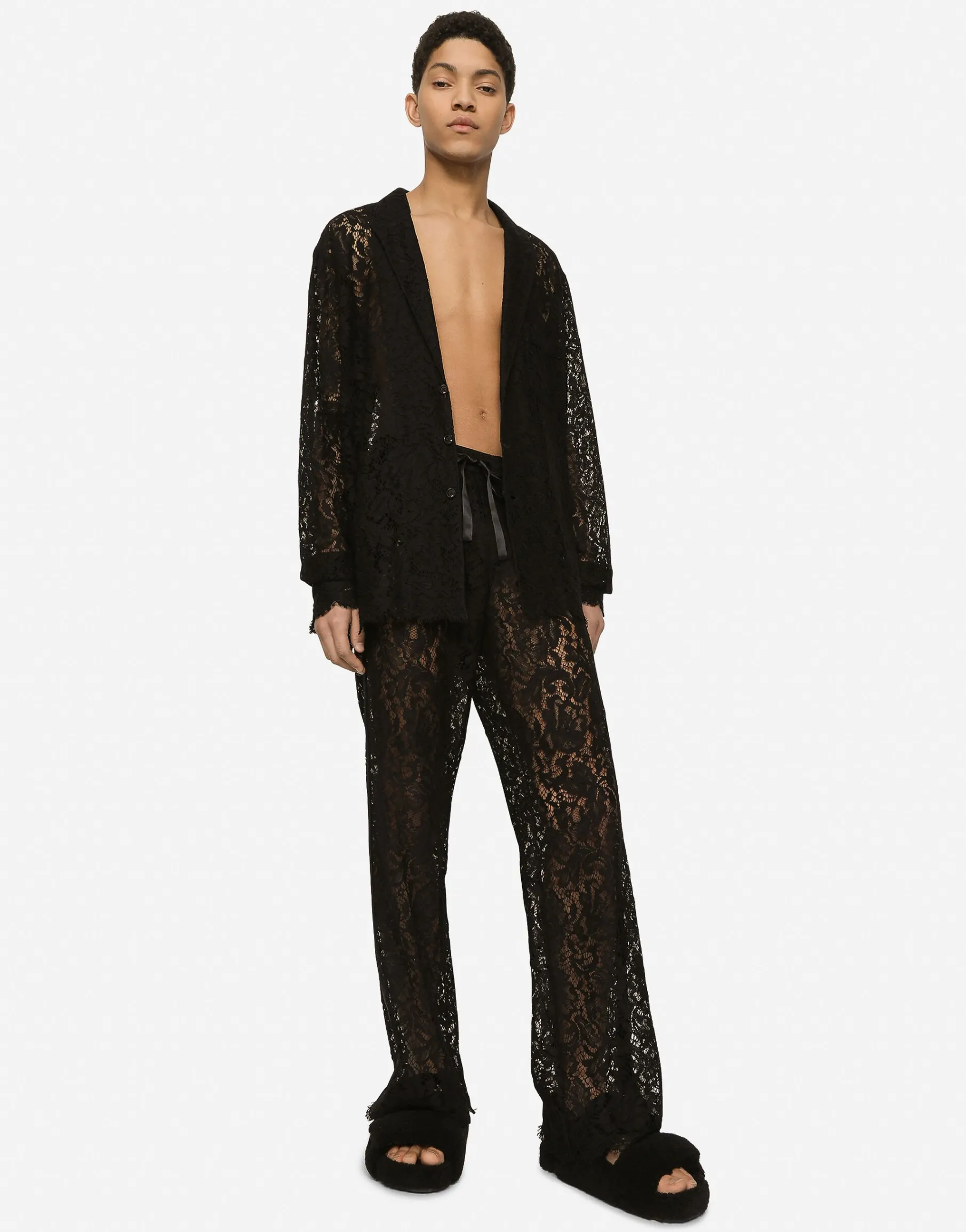 Cordonetto lace shirt