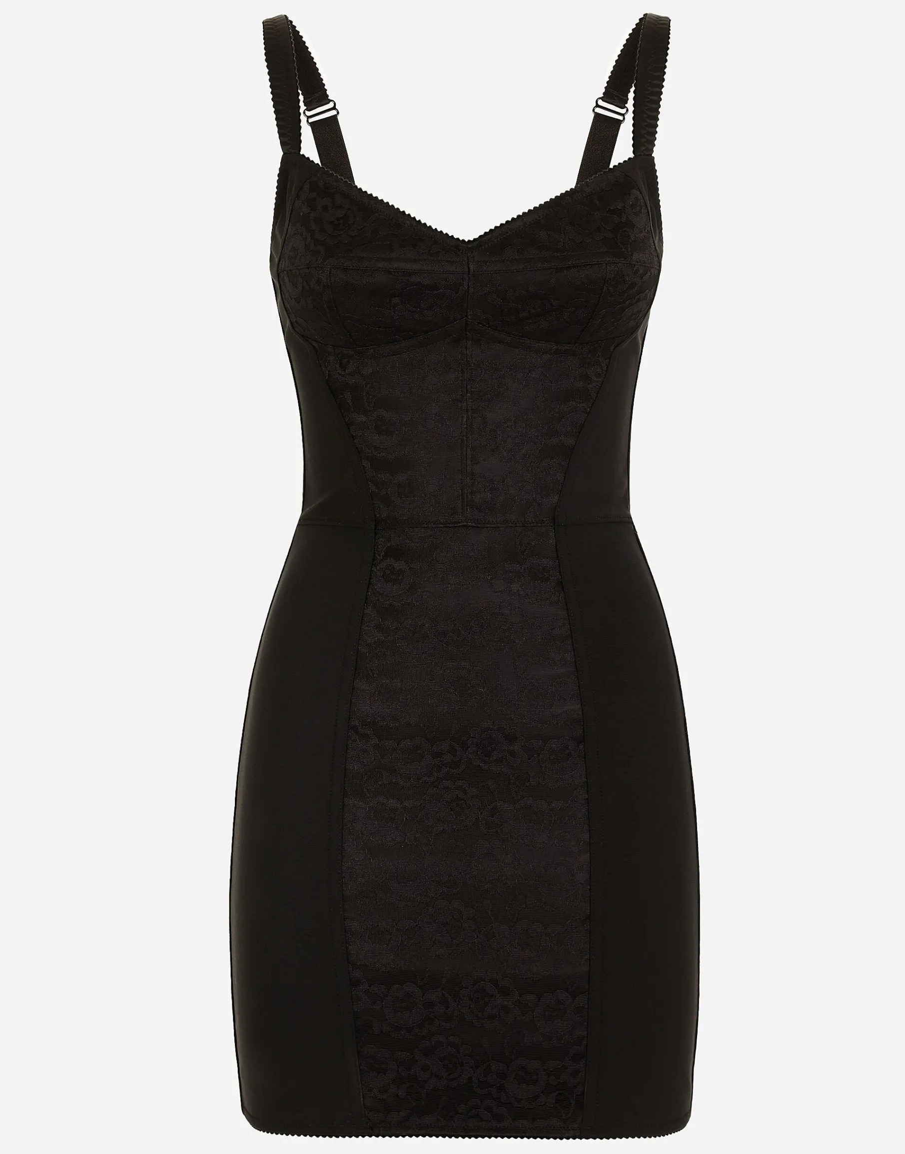 Corset-style slip dress