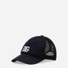 Cotton and mesh hat with peak and DG logo