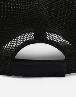 Cotton and mesh hat with peak and DG logo