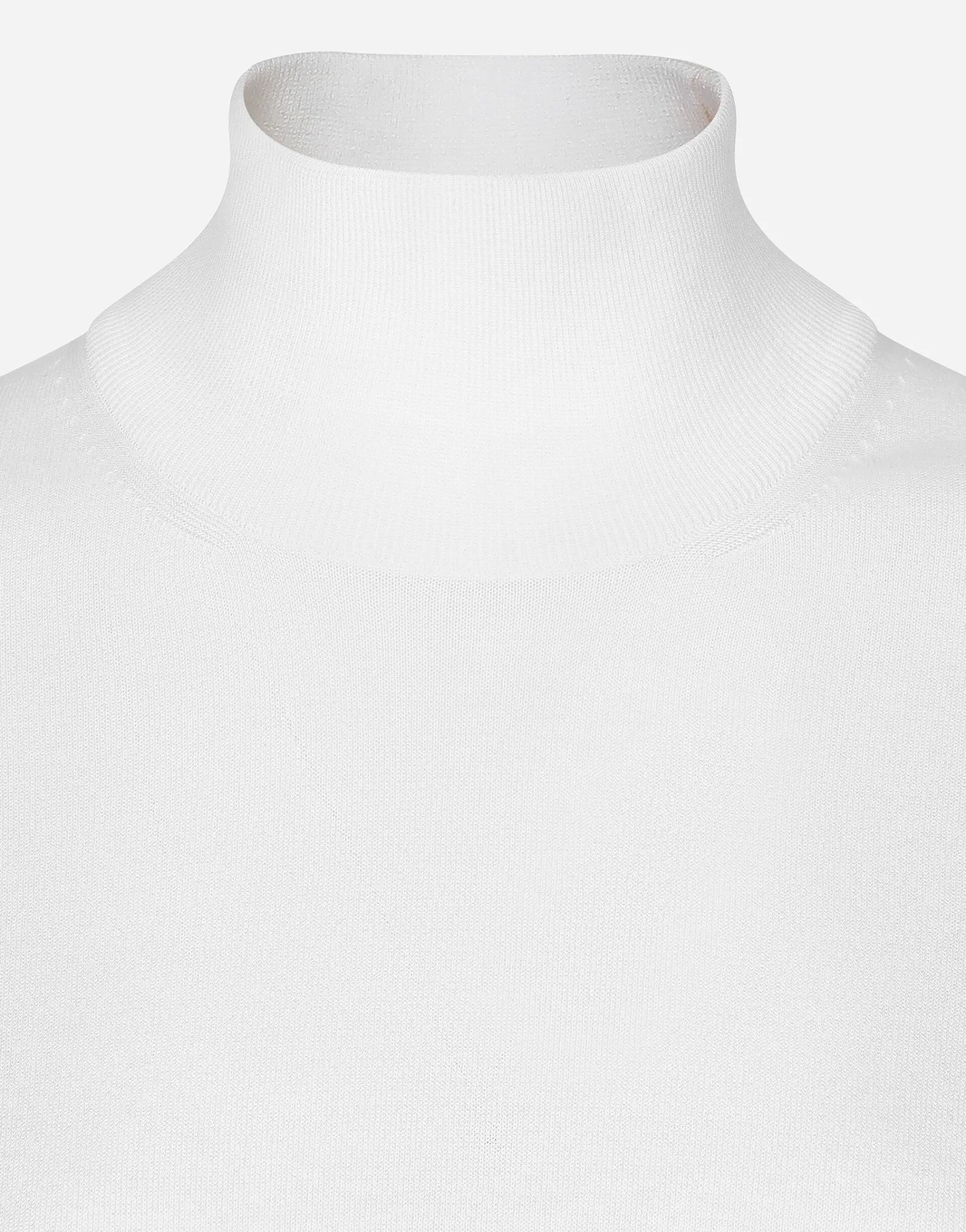 Cotton and silk cropped sweater