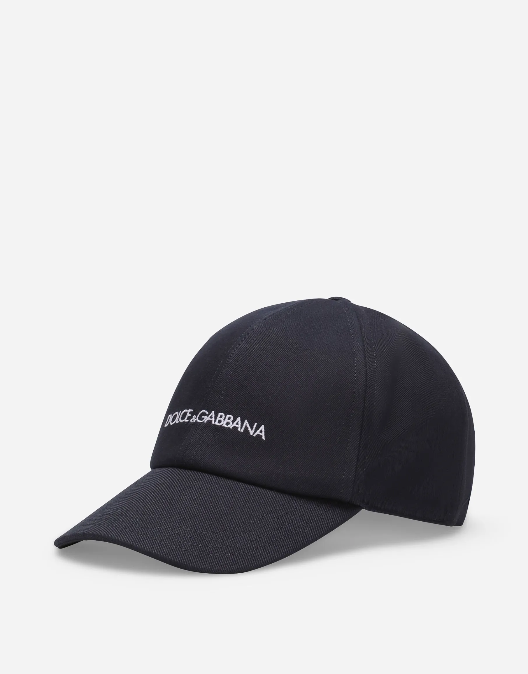 Cotton baseball cap with Dolce&Gabbana logo