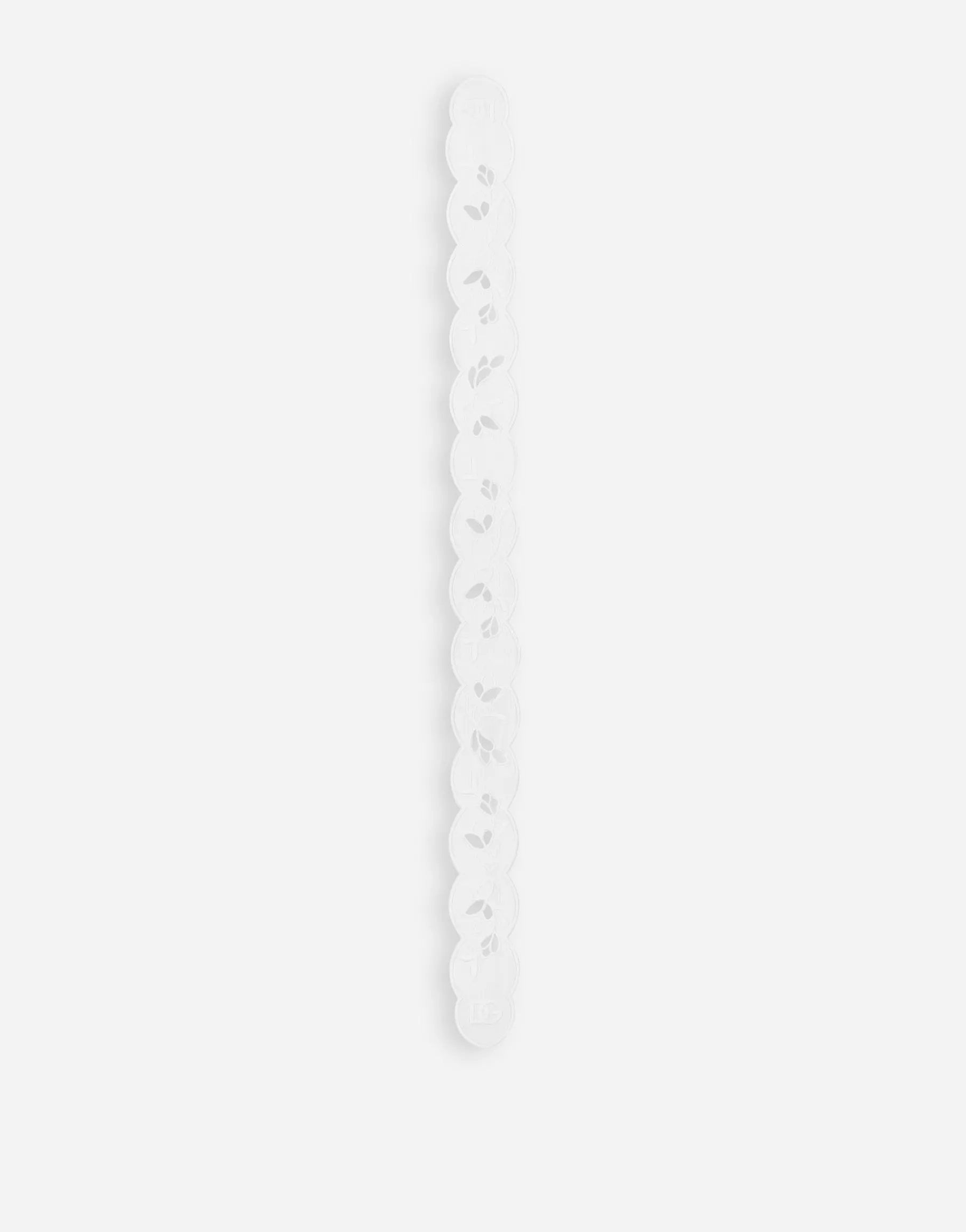 Cotton broderie anglaise headscarf