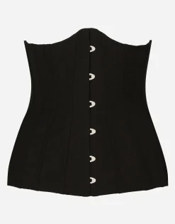 Cotton bustier belt