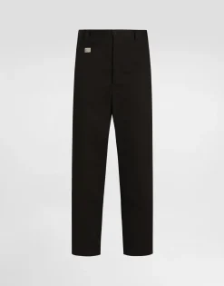 Cotton cargo pants with tag