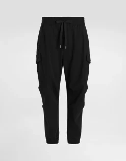 Cotton cargo pants with tag