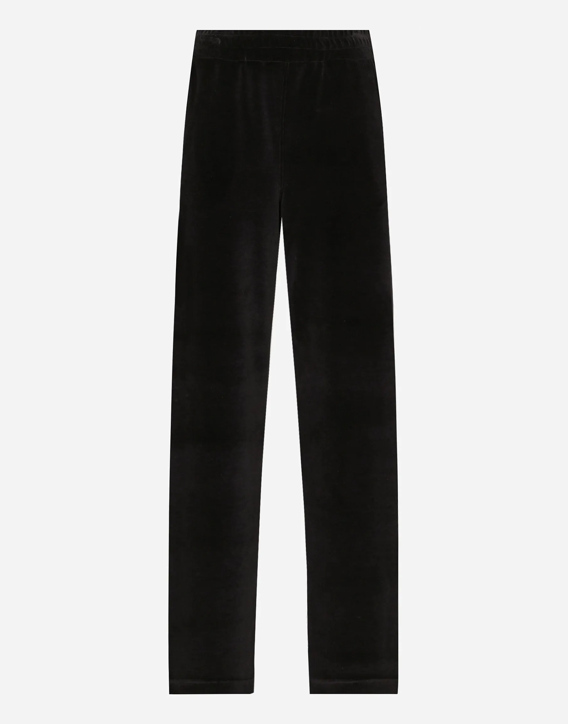 Cotton chenille jogging pants with DG logo