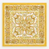 Cotton foulard with majolica print (90x90)