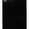 Cotton jacquard beach towel with DG Monogram
