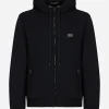 Cotton jersey hoodie