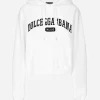 Cotton jersey hoodie