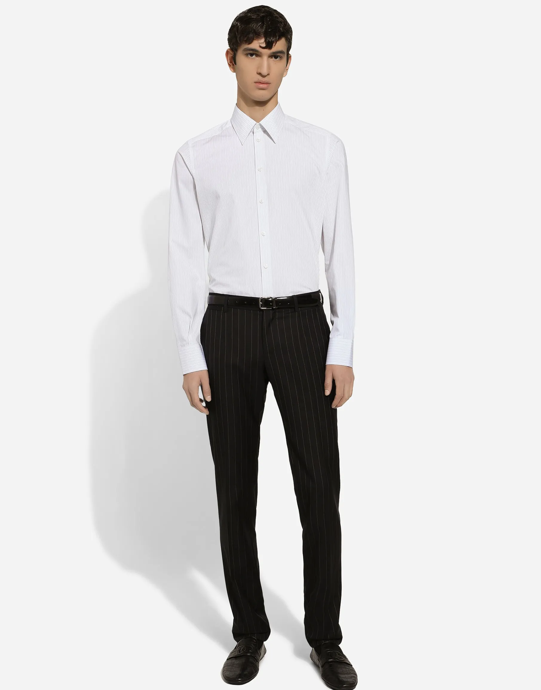 Cotton Martini-fit shirt