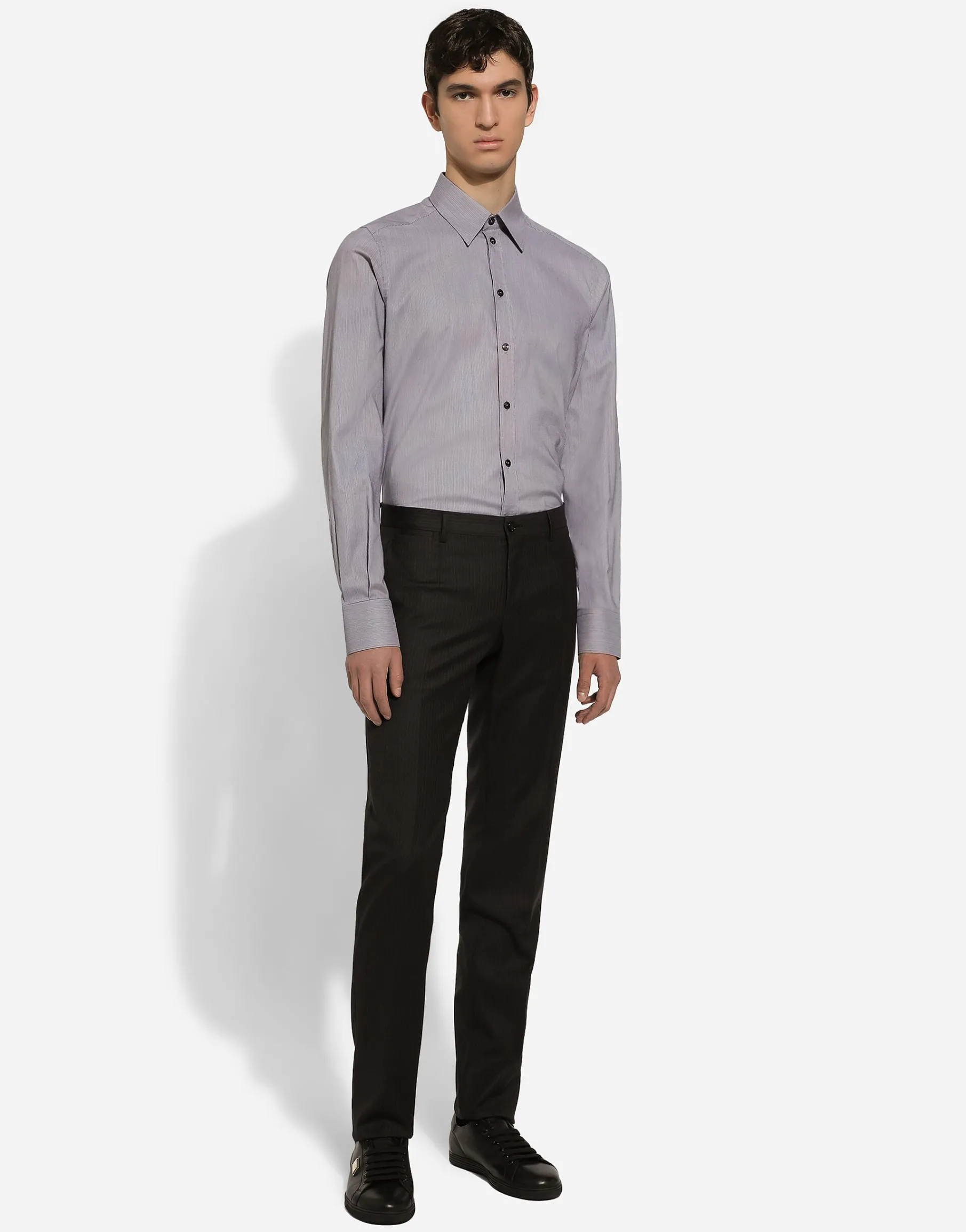 Cotton Martini-fit shirt