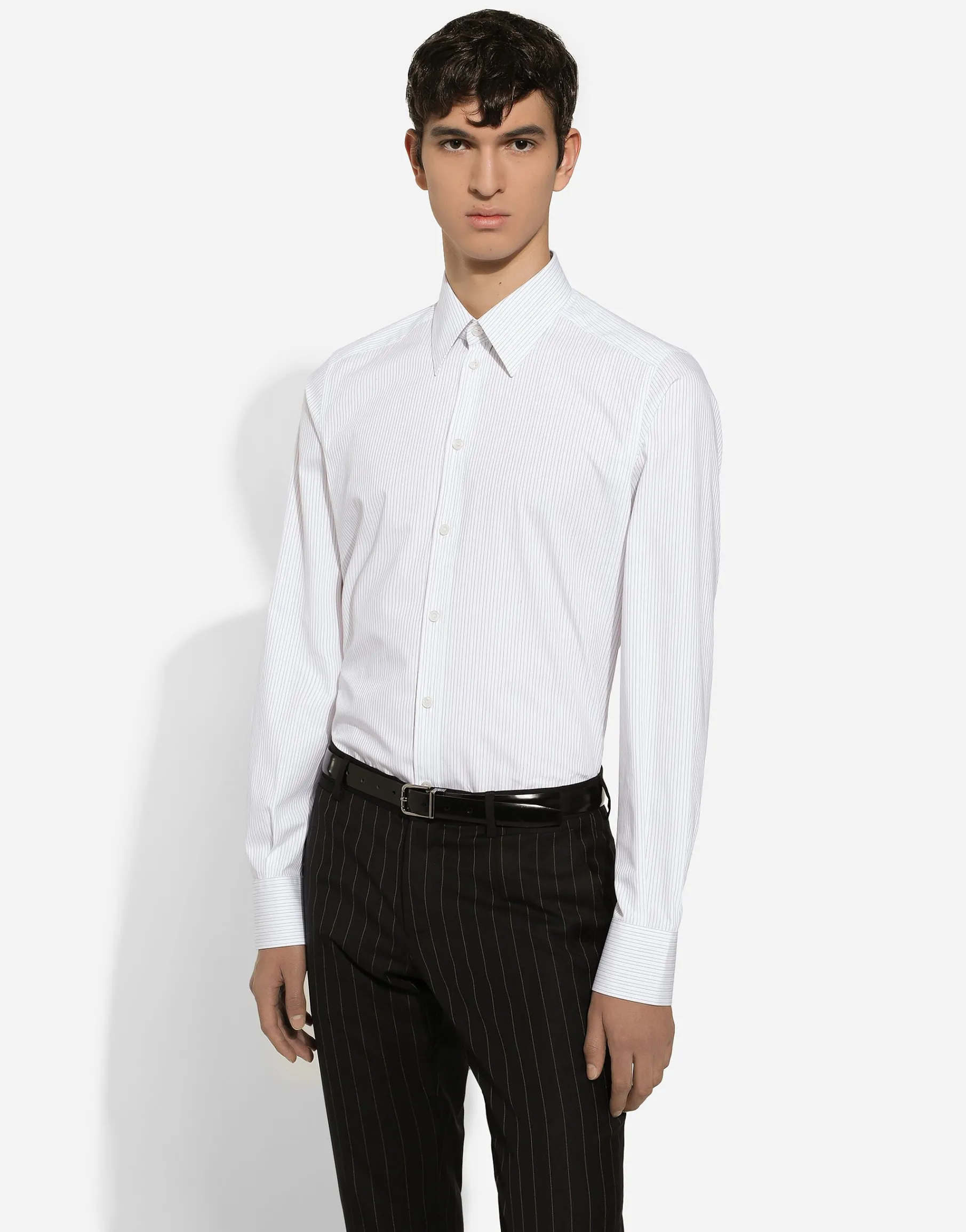 Cotton Martini-fit shirt