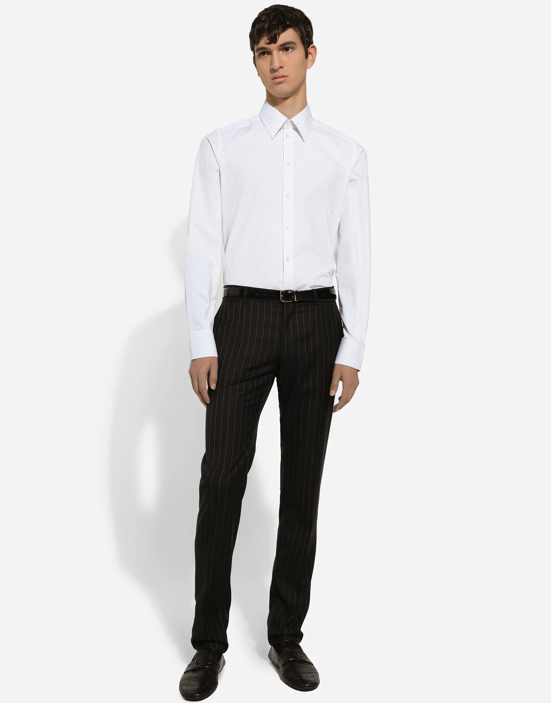 Cotton Martini-fit shirt